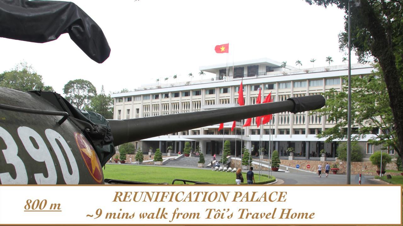 Toi'S Travel Home Central Ho-Chi-Minh-Stadt Exterior foto